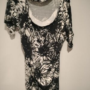 Diane Von Furstenberg Black and White Dress